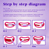 Teeth Whitening Purple Toothpaste Mousse Dental Care